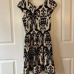 Damask mini Dress